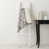 Couverture Sherpa William Morris Horn Poppy Classic Floral (En situation)