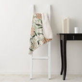 Couverture Sherpa William Morris Jardin de Jasmin Fleur Classique (En situation)