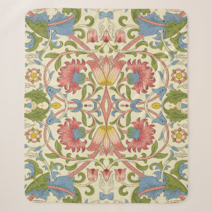 Couverture Sherpa William Morris Loddon Blossom Motifs Floraux