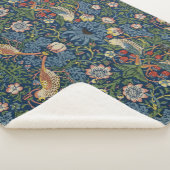 Couverture Sherpa William Morris Strawberry Thief (3/4)