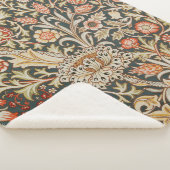 Couverture Sherpa William Morris Trent Garden Flower Classic Botanic (3/4)