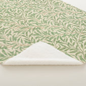 Couverture Sherpa William Morris Willow Bough Garden Flower Classic (3/4)