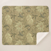 Couverture Sherpa William Morris Windrush Motif de fond d'écran (Devant (Horizontal))