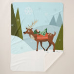 Couverture Sherpa Winter deand onze in snow Christmas tale fun art<br><div class="desc">L'hiver de l'hiver de l'hiver de l'hiver de l'hiver de l'hiver de l'après-midi de l'hiver de l'après-midi de l'art de Noël de l'autre côté de l'hiver, A du Christ onze riding de l'hiver de l'après-midi de l'après-midi de la neige. A cute winter art for nurseries, kids rooms et Holidays vibe....</div>