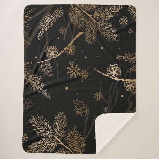 Couverture Sherpa Winter Pattern 3 (Devant)