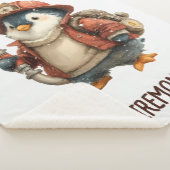 Couverture Sherpa Winter Penguin Firefighter Ping Pong Paddle (3/4)