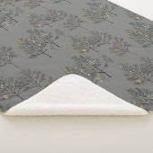 Couverture Sherpa Winter Pines Sherpa Blanket - Cozy Up with Nature (3/4)