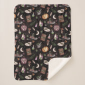 Couverture Sherpa Witchy Woodland (Devant)