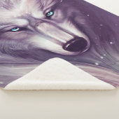 Couverture Sherpa Wolf spirituel Sherpa Blanket (3/4)