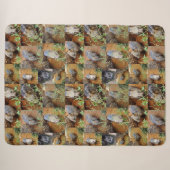 Couverture Sherpa Wombat photo collage (Devant (Horizontal))