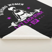 Couverture Sherpa Womens Bodybuilding Gym Workout And Funny Training (3/4)