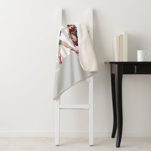 Couverture Sherpa Wonder Woman Legends Forever Graphic (En situation)