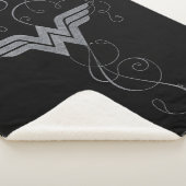 Couverture Sherpa Wonder Woman | logo Beauty Bliss (3/4)