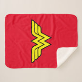 Couverture Sherpa Wonder Woman | Logo classique (Devant (Horizontal))