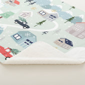 Couverture Sherpa Wonderland d'hiver : Ours polaire Noël (3/4)