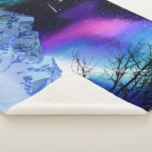 Couverture Sherpa Wonderlights d'hiver Sherpa Blanket (3/4)