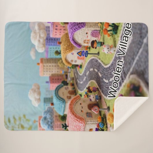 Couverture Sherpa Woolen Village  (Devant (Horizontal))