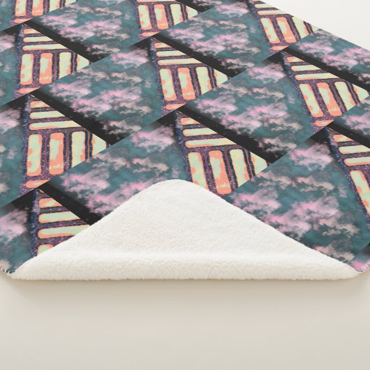 Couverture Sherpa WSSBX - PINK TILE Sherpa Blanket (3/4)