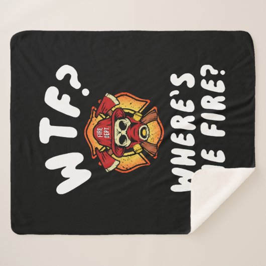 Couverture Sherpa WTF Où est le pompier ? (Devant (Horizontal))