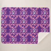 Couverture Sherpa XOXO Saint-Valentin (Devant (Horizontal))