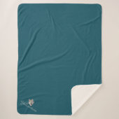Couverture Sherpa Yellowstone Wolf Sherpa Blanket Thon (Devant)