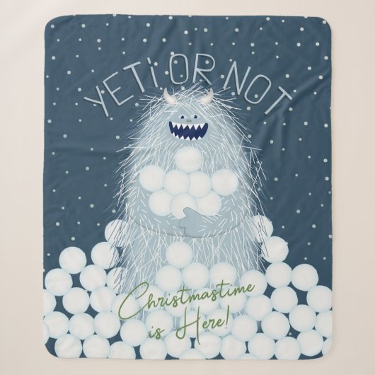 Couverture Sherpa Yeti ou pas Noël est arrivé (Devant)