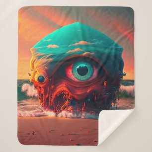 Couverture Sherpa Yeux sanglants
