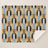 Couverture Sherpa Yog – Patterned Sherpa Blanket (Devant (Horizontal))