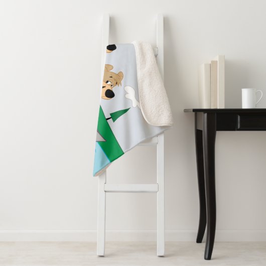 Couverture Sherpa Yogi Bear et Boo Boo Fun Canoe Adventure (En situation)