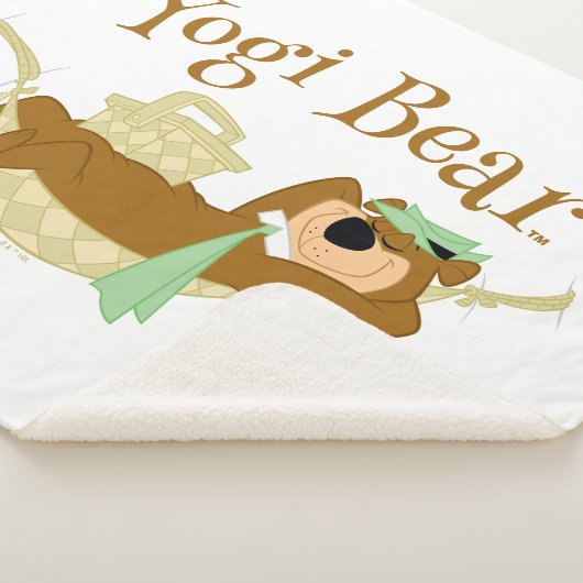 Couverture Sherpa Yogi Bear Pique-nique Hammock Nap Time (3/4)