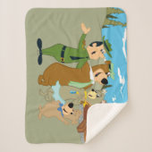 Couverture Sherpa Yogi Ours et amis Accueil chaleureux (Devant)