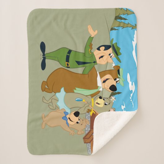 Couverture Sherpa Yogi Ours et amis Accueil chaleureux (Devant)