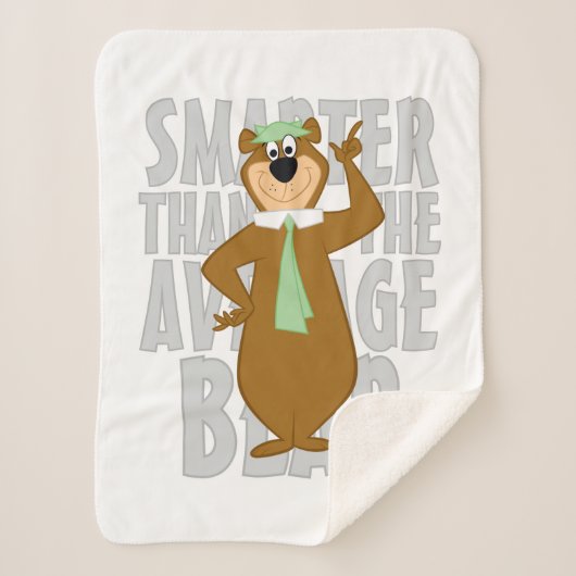 Couverture Sherpa Yogi "Plus Intelligent Que L'Ours Moyen" (Devant)