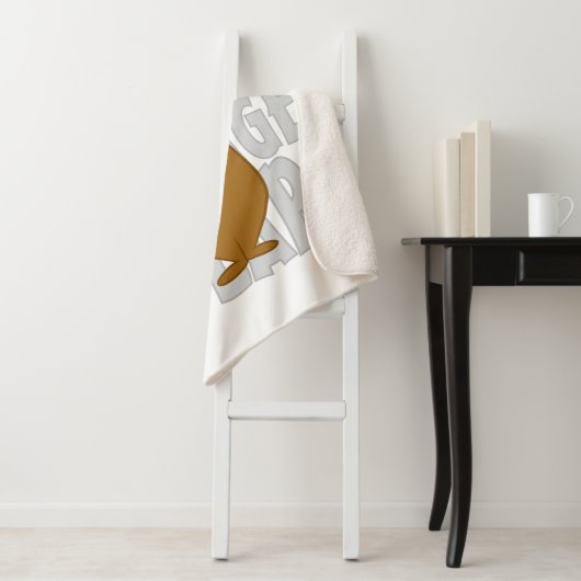 Couverture Sherpa Yogi "Plus Intelligent Que L'Ours Moyen" (En situation)