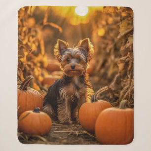 Couverture Sherpa Yorkie Pup