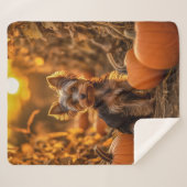 Couverture Sherpa Yorkie Pup (Devant (Horizontal))