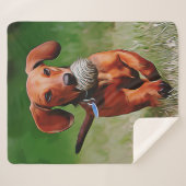 Couverture Sherpa You Should See My Wiener Is Action Poster (Devant (Horizontal))