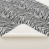 Couverture Sherpa Zebra Print Sherpa Blanket (3/4)