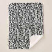 Couverture Sherpa Zebra Print Sherpa Blanket (Devant)