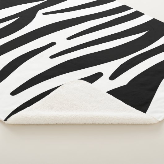 Couverture Sherpa Zebra Stripes (3/4)