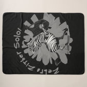Couverture Sherpa Zebra Zothero (Devant (Horizontal))