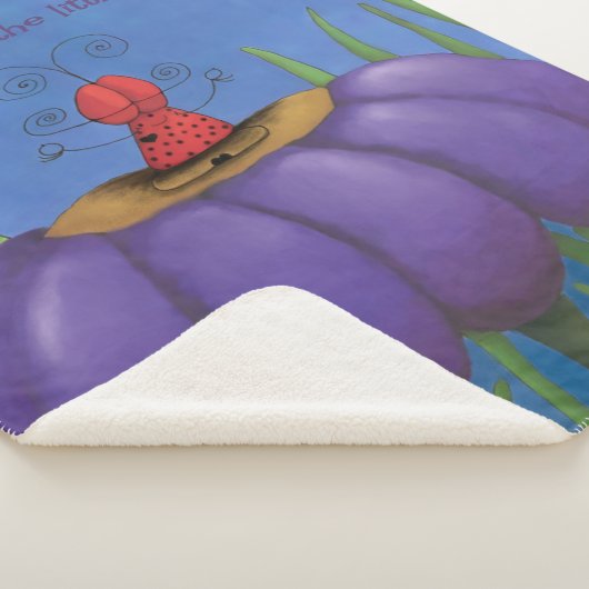 Couverture Sherpa Zen Ladybug (3/4)