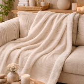 Couverture Sherpa Zen Stone Ripple Sherpa Blanket