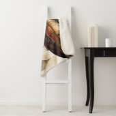 Couverture Sherpa Zeppelin Steampunk vintage (3) (En situation)