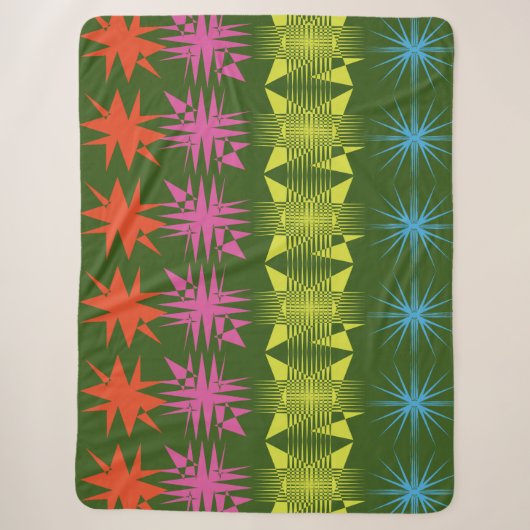 Couverture Sherpa Zigzag Illustrer (Devant)