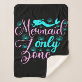 Couverture Sherpa Zone Mermaid uniquement (Devant)