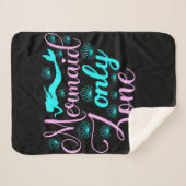 Couverture Sherpa Zone Mermaid uniquement (Devant (Horizontal))