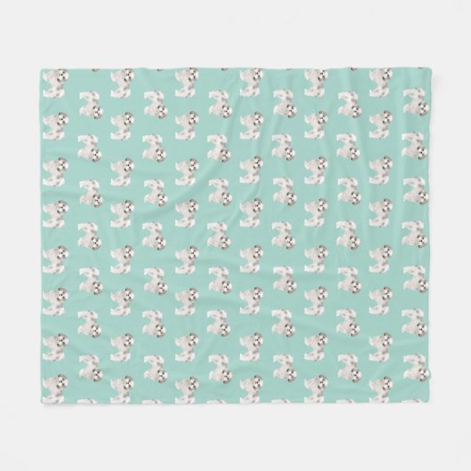 Couverture Shih Tzu - chien à couverture (Devant (Horizontal))