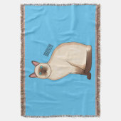 Couverture Siamese cat cartoon (devant Vertical)