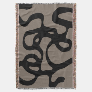 Couverture Signaux éloignés : Noir Abstrait et gris